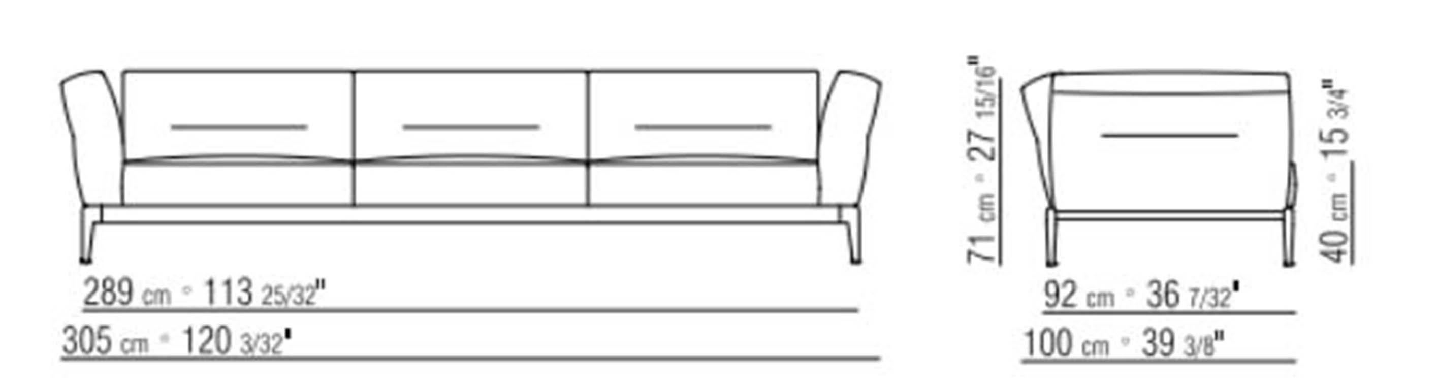 flexform adda sofa
