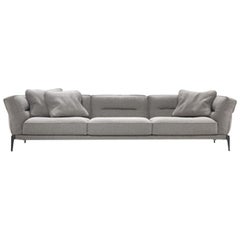 Adda Grey Fabric Sofa, by Antonio Citterio from Flexform