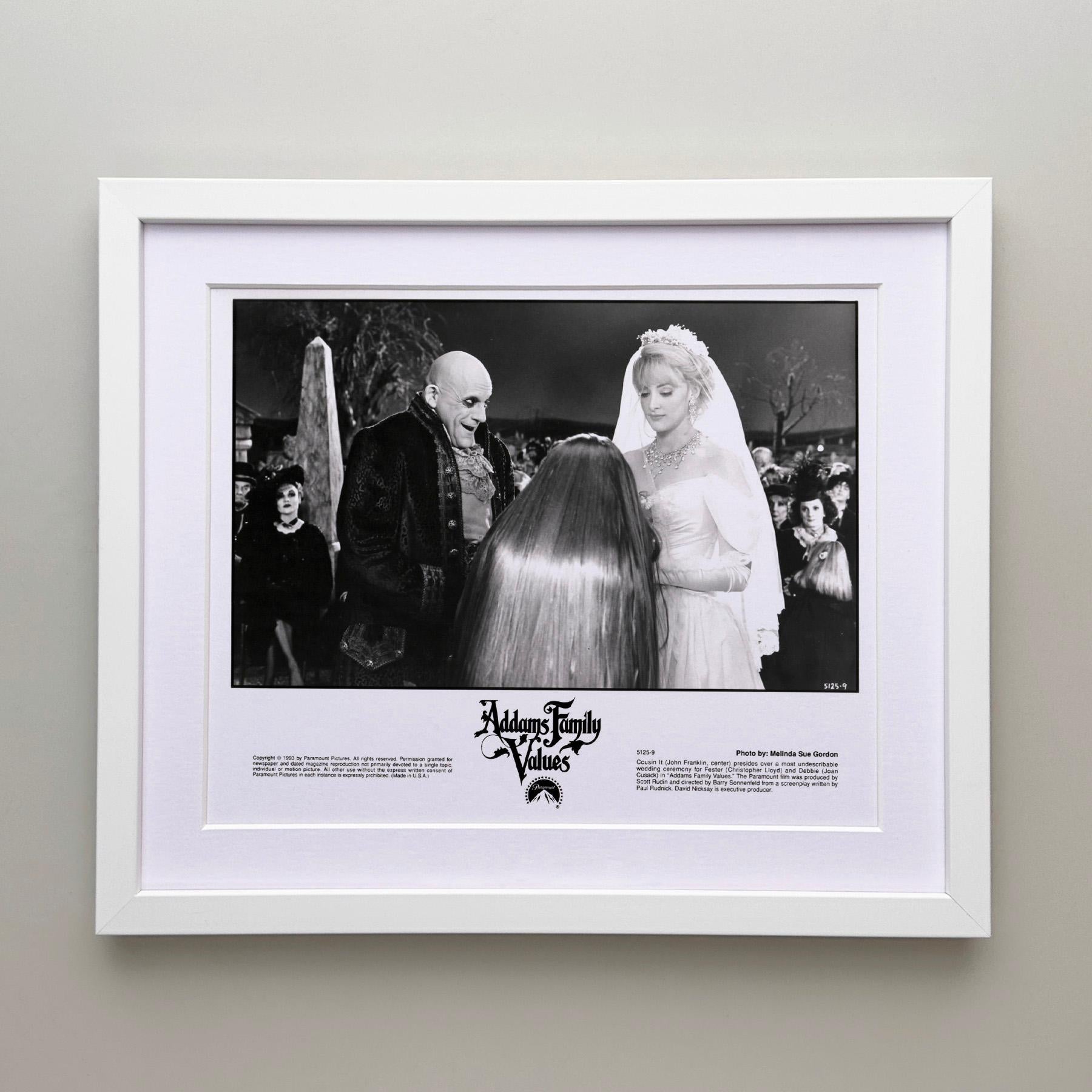 ADDAMS FAMILY VALUES 1993 Gerahmter Werbefilm Filmstill im Zustand „Gut“ im Angebot in Bath, Somerset