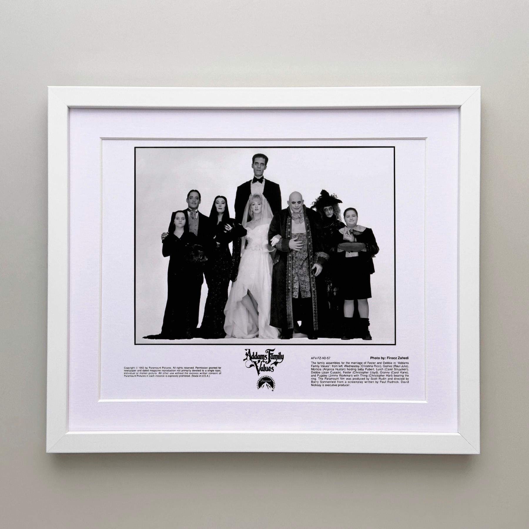 ADDAMS FAMILY VALUES 1993 Gerahmter Werbefilm Filmstill im Zustand „Gut“ im Angebot in Bath, Somerset