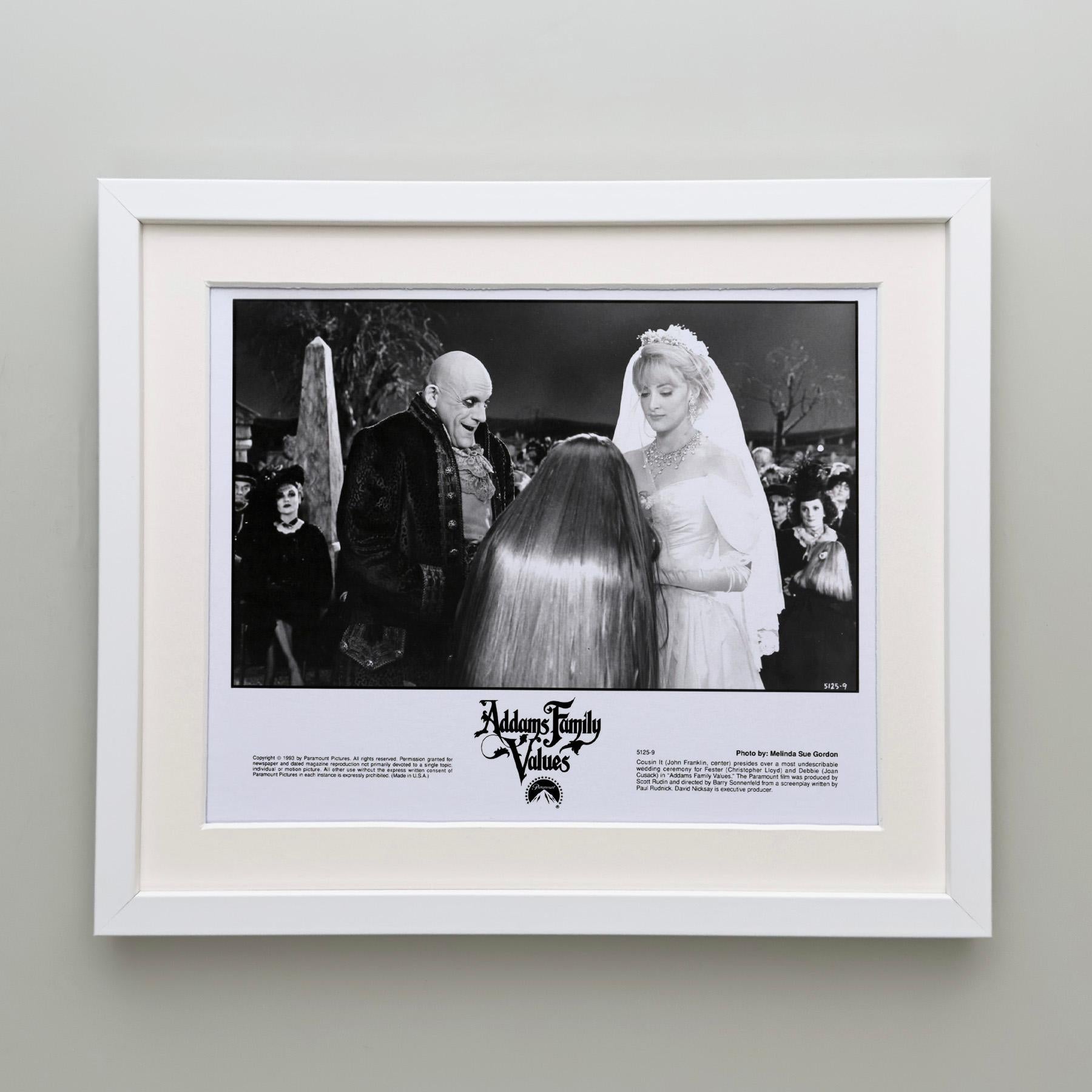ADDAMS FAMILY VALUES 1993 Gerahmter Werbefilm Filmstill (20. Jahrhundert) im Angebot