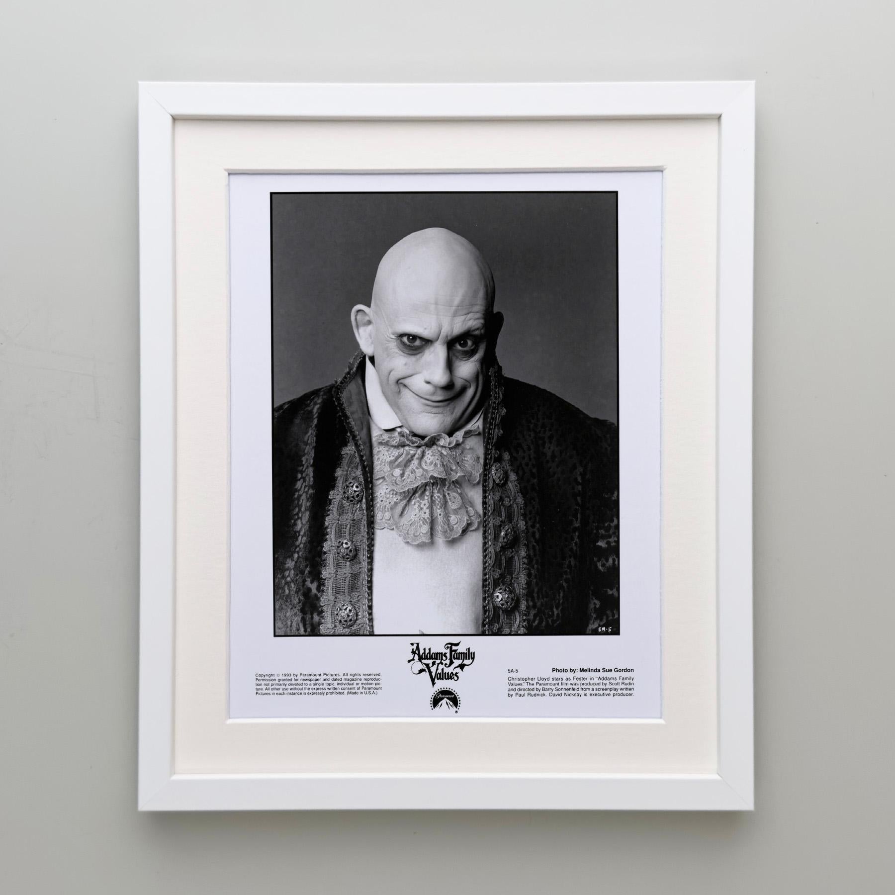 ADDAMS FAMILY VALUES 1993 Gerahmter Werbefilm Filmstill (20. Jahrhundert) im Angebot