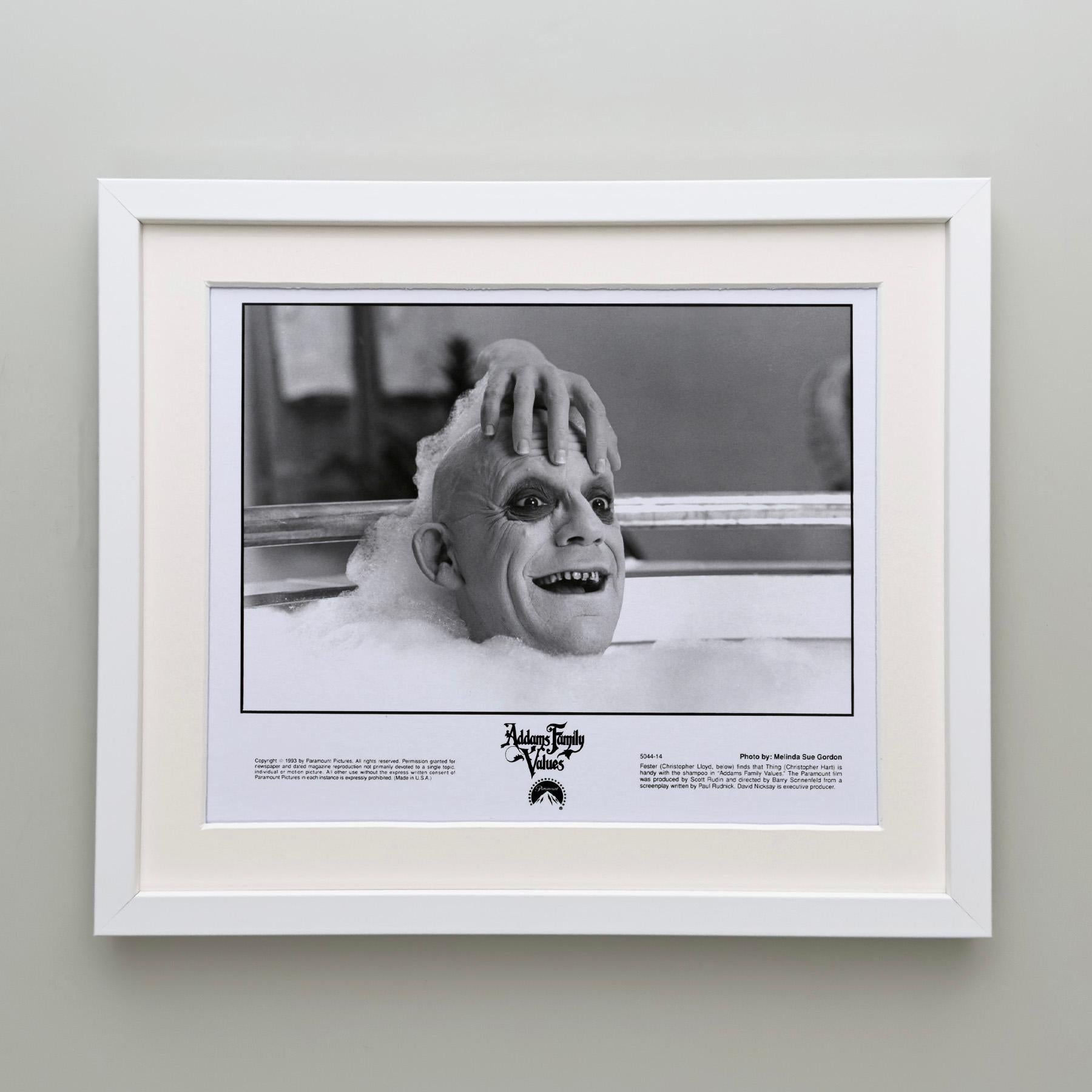 ADDAMS FAMILY VALUES 1993 Gerahmter Werbefilm Filmstill (20. Jahrhundert) im Angebot