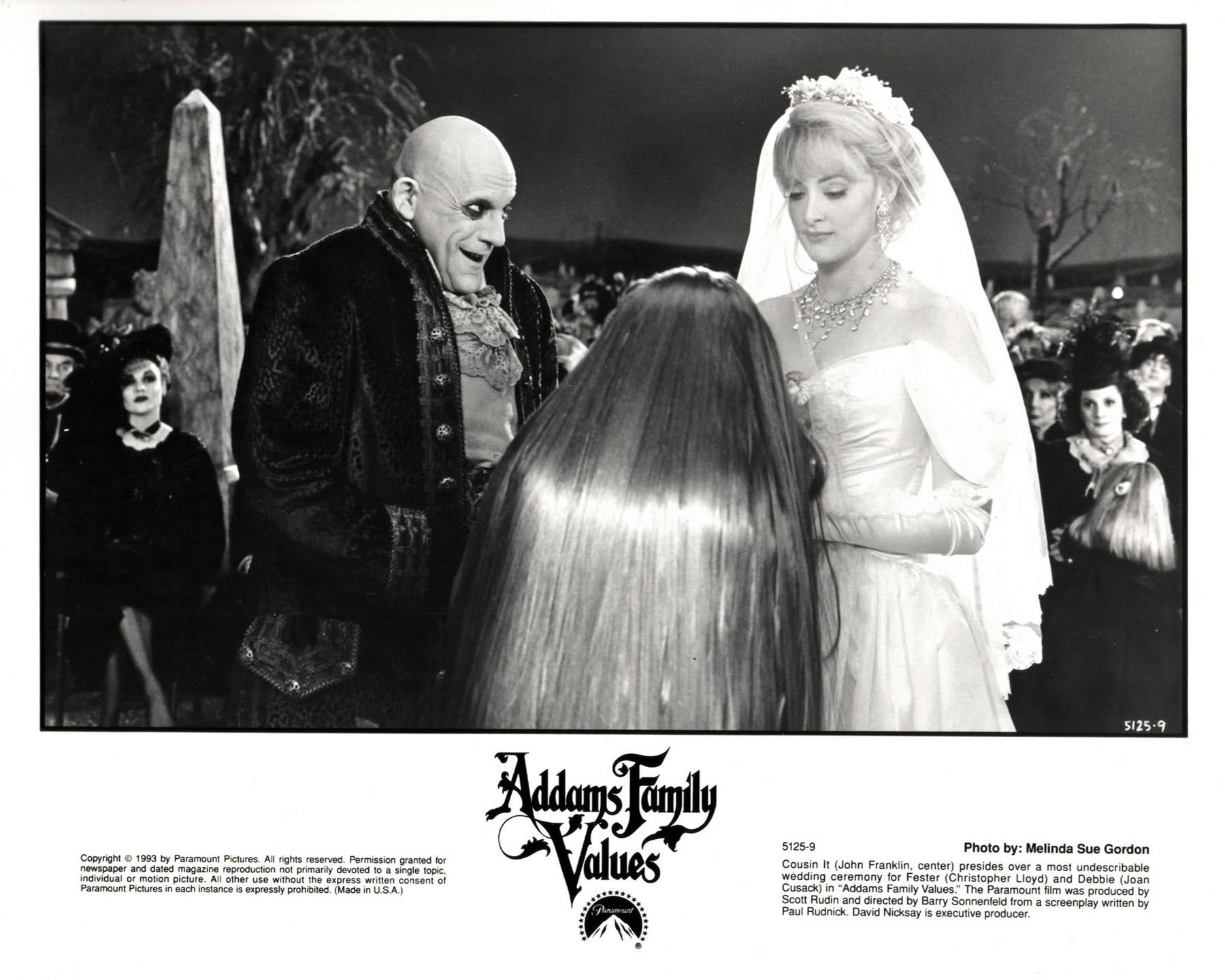 ADDAMS FAMILY VALUES 1993 Gerahmter Werbefilm Filmstill im Angebot 2