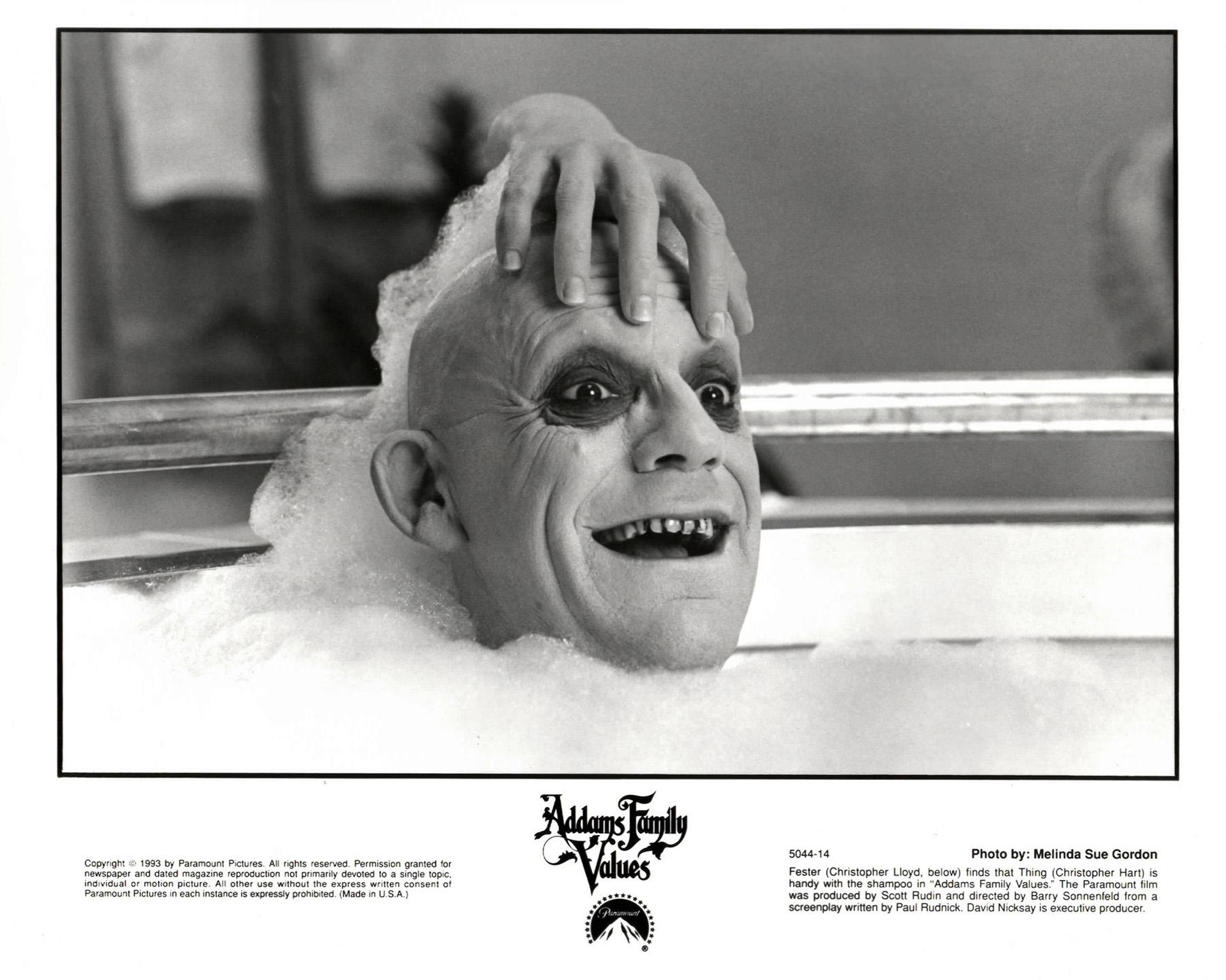 ADDAMS FAMILY VALUES 1993 Gerahmter Werbefilm Filmstill im Angebot 2