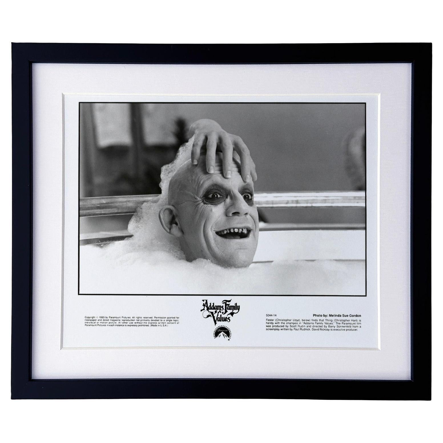 ADDAMS FAMILY VALUES 1993 Gerahmter Werbefilm Filmstill im Angebot