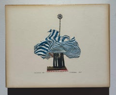 FEMALE American MODERN Construction COLLAGE Gallery DAVIS LANGDALE GALLERY