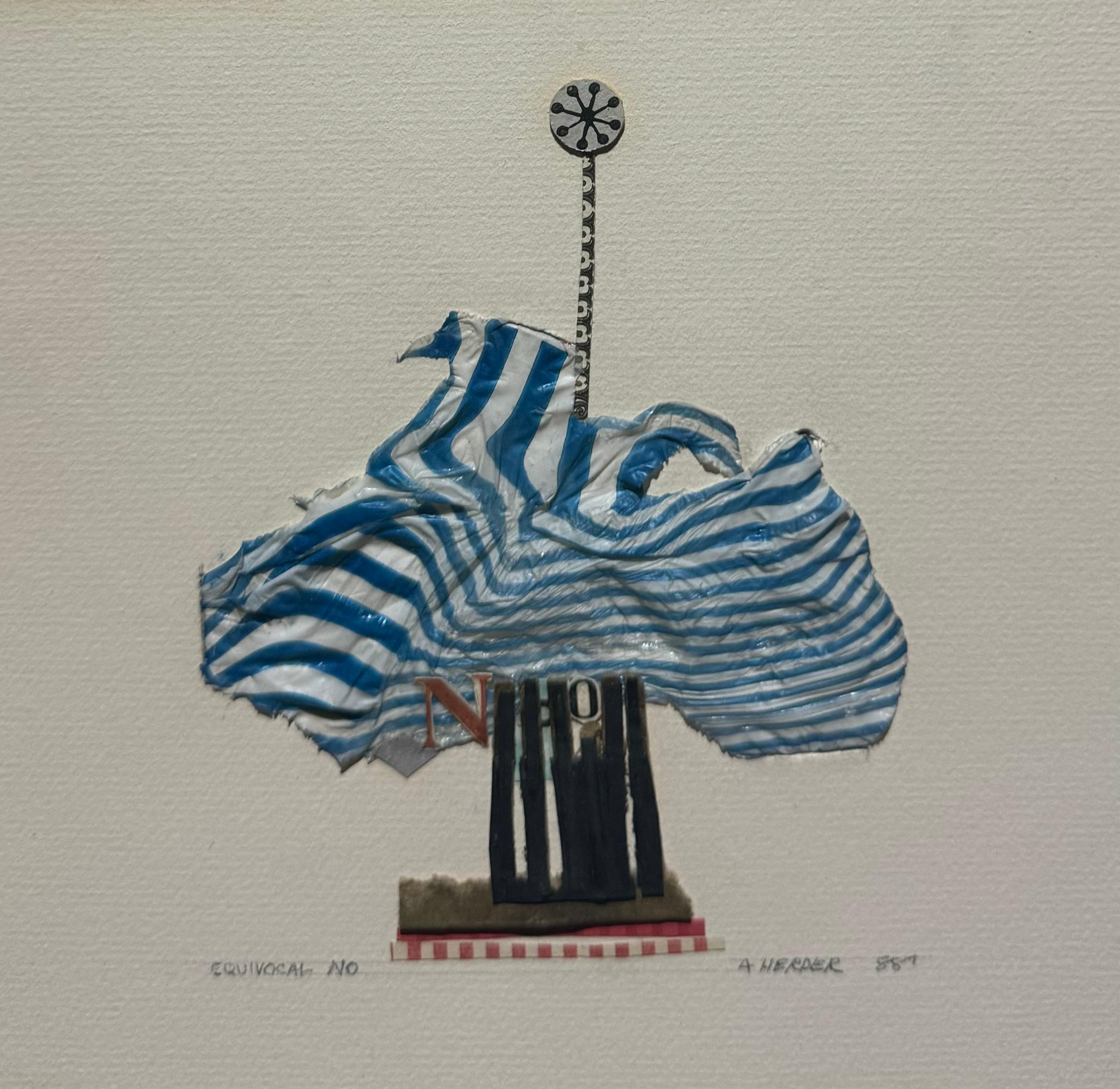 FEMALE American MODERN Construction COLLAGE Gallery DAVIS LANGDALE GALLERY en venta 1
