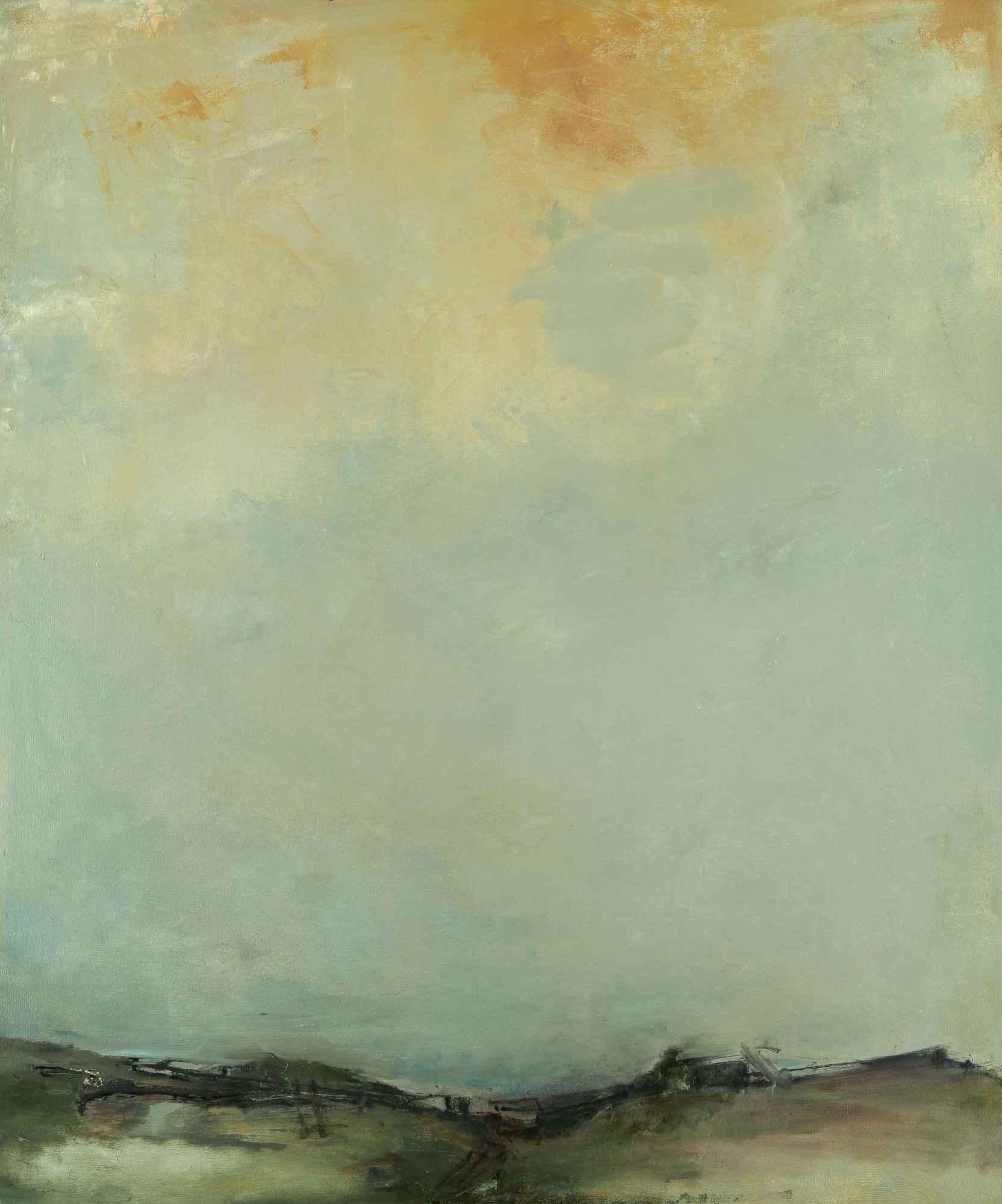 Addie Shevlin Abstract Painting - Low Horizon