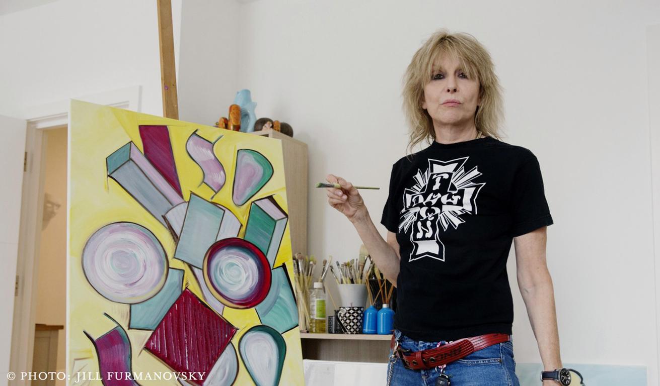 Adding the Blue by Chrissie Hynde, a Signed, Limited Edition Book and Print Set For Sale 2