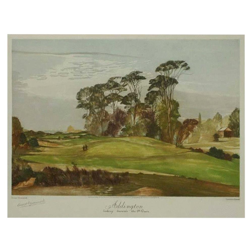 Addington Golf Club, Towards 4th Green, Ernest Greenwood