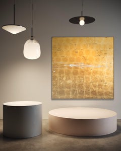 "Golden path of victory", Gold Leaf Painting, 2024