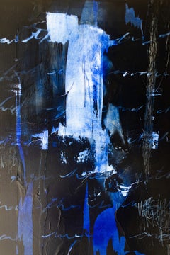 Window of Opportunity, Contemporary Mixed Media Painting, 48x48 in
