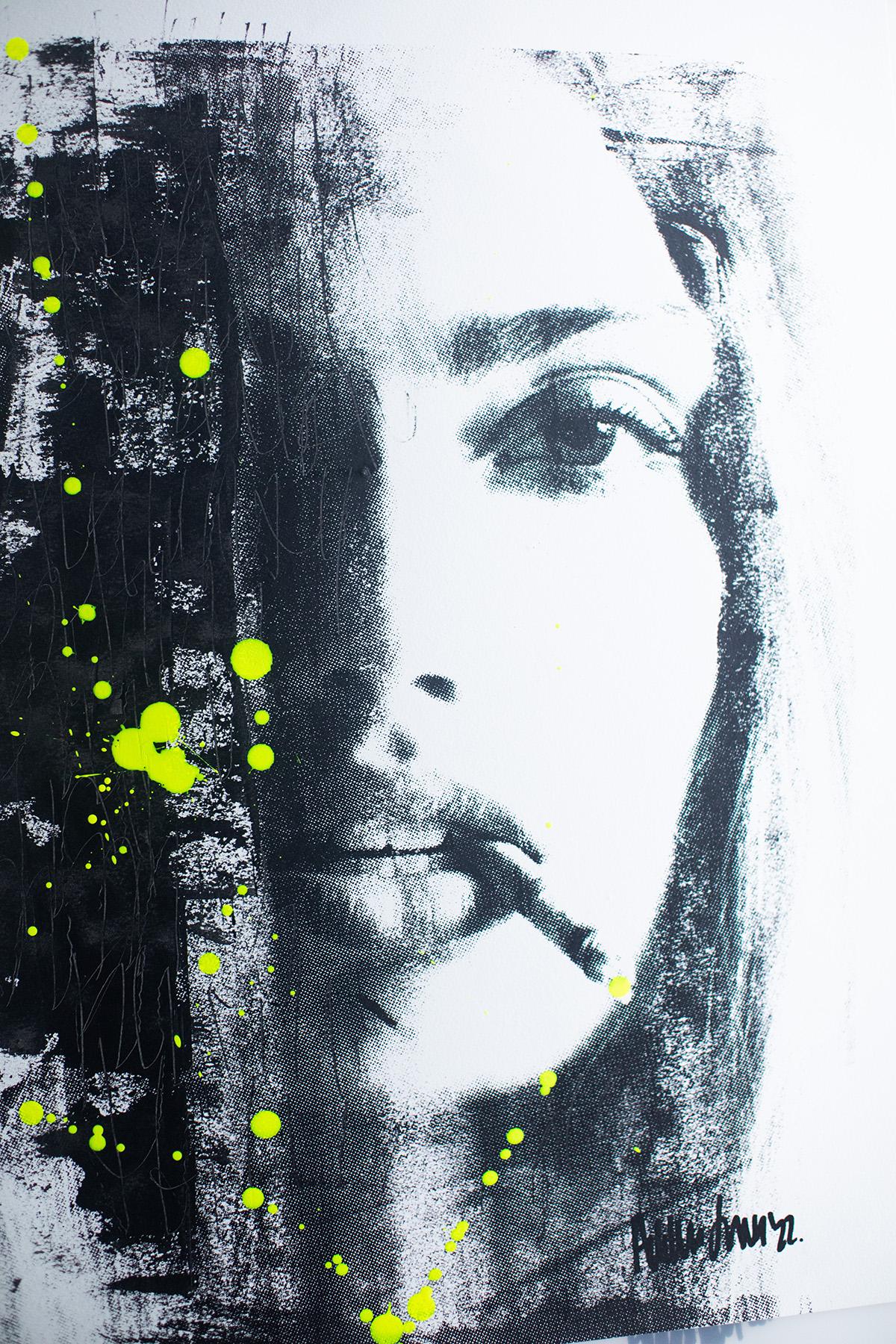 Addisonjones opere d'arte, opere d'arte pop antieroe