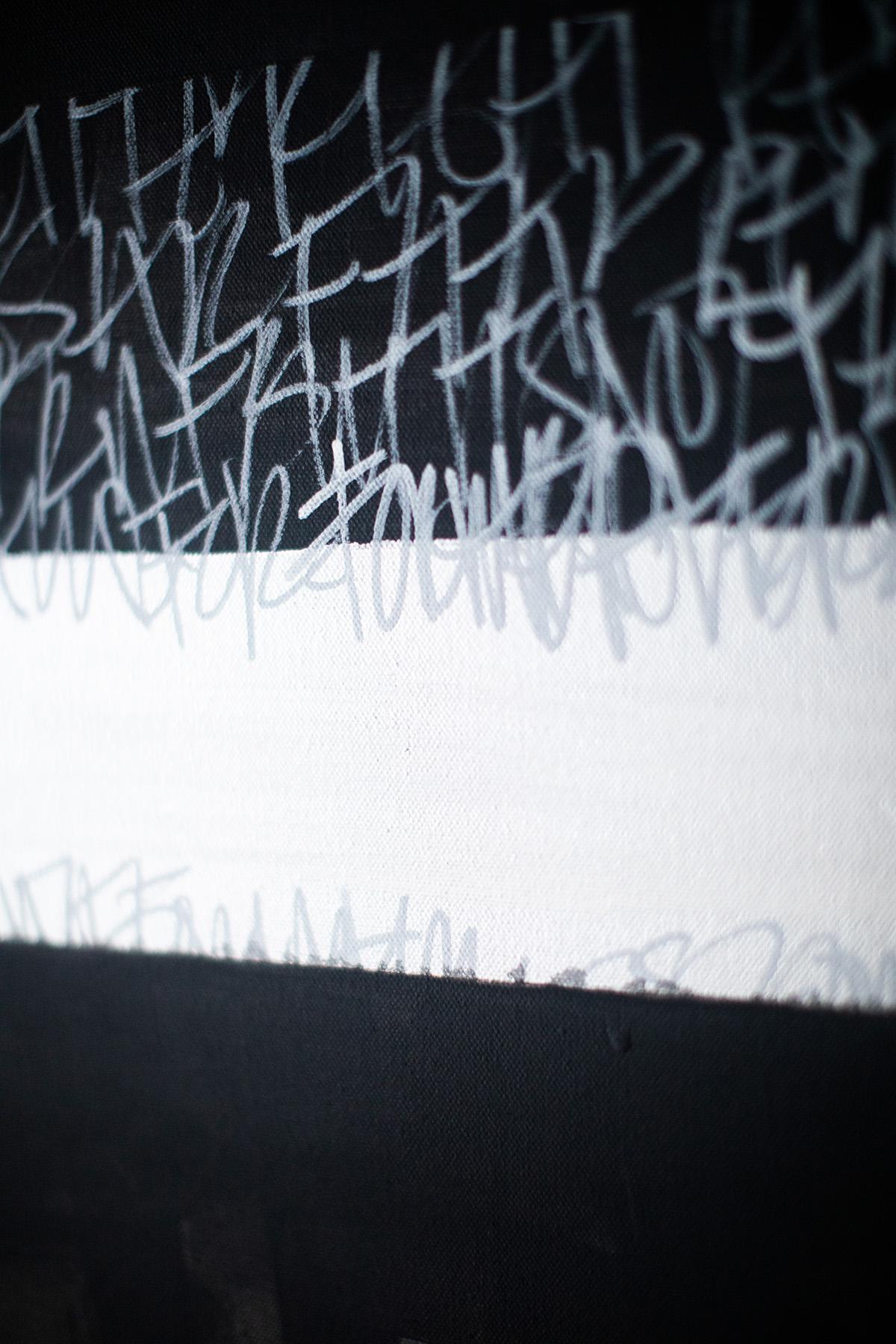 Addisonjones painting, Working in the Lines abstract painting 1