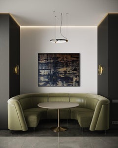 "Bandera de la victoria" , pintura abstracta