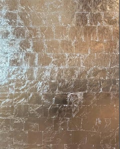 Gold Leaf Paintings, Abstract Gold Painting, Gold Modern Art-So much to say