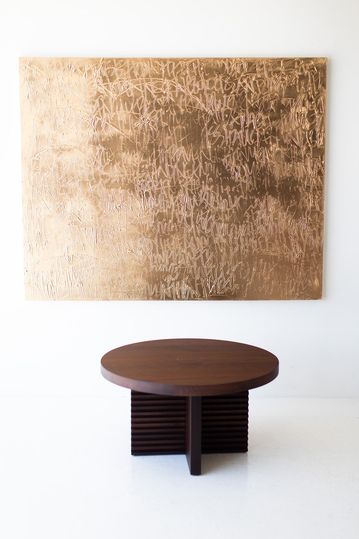 Abstract Painting di Addison Jones - Grace 4021, arte da parete in oro, 2024