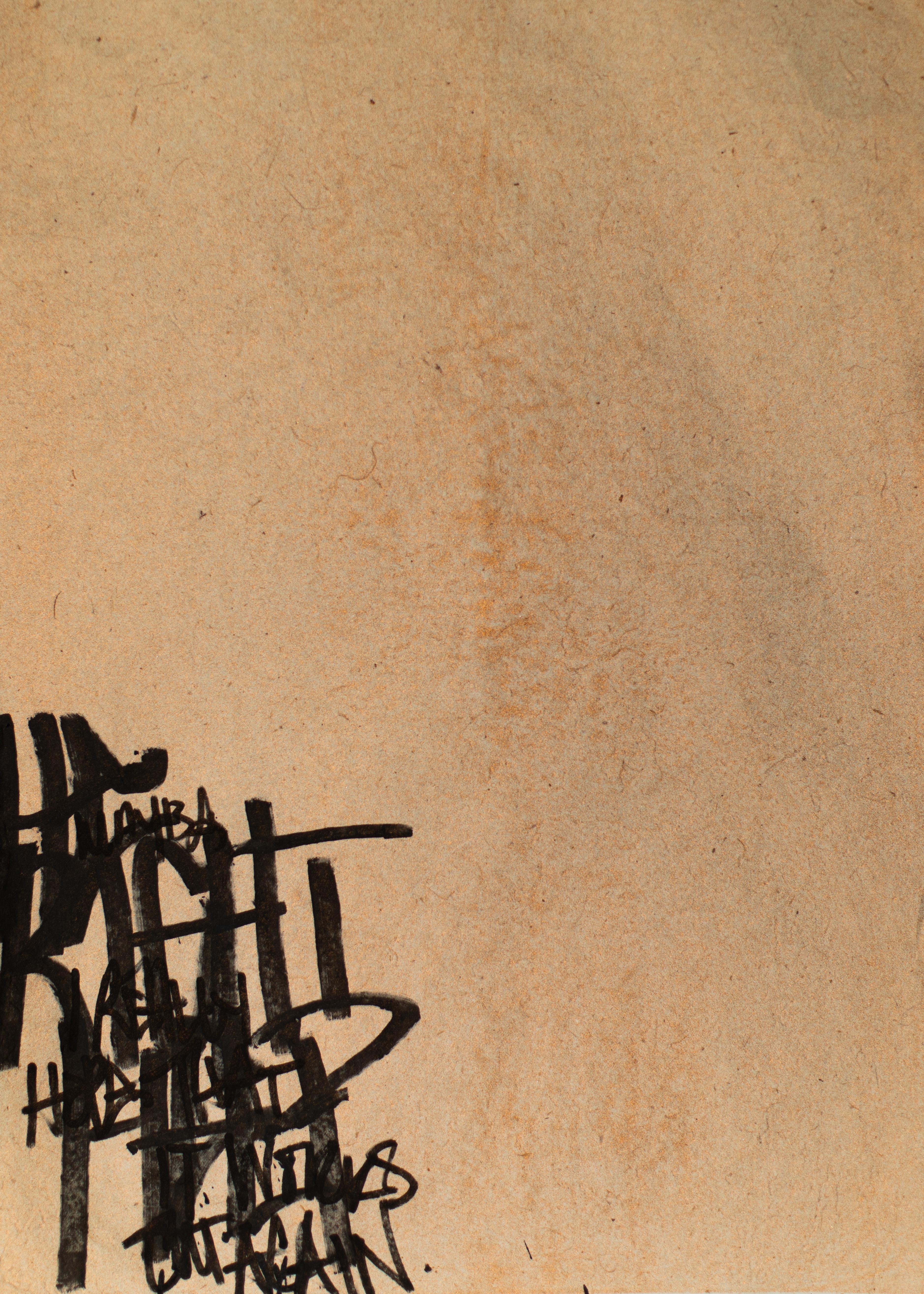Graffiti Artwork, Arte contemporanea, Letter Art-No Looking Back Pair 3