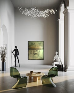 Peinture abstraite verte, Sallam
