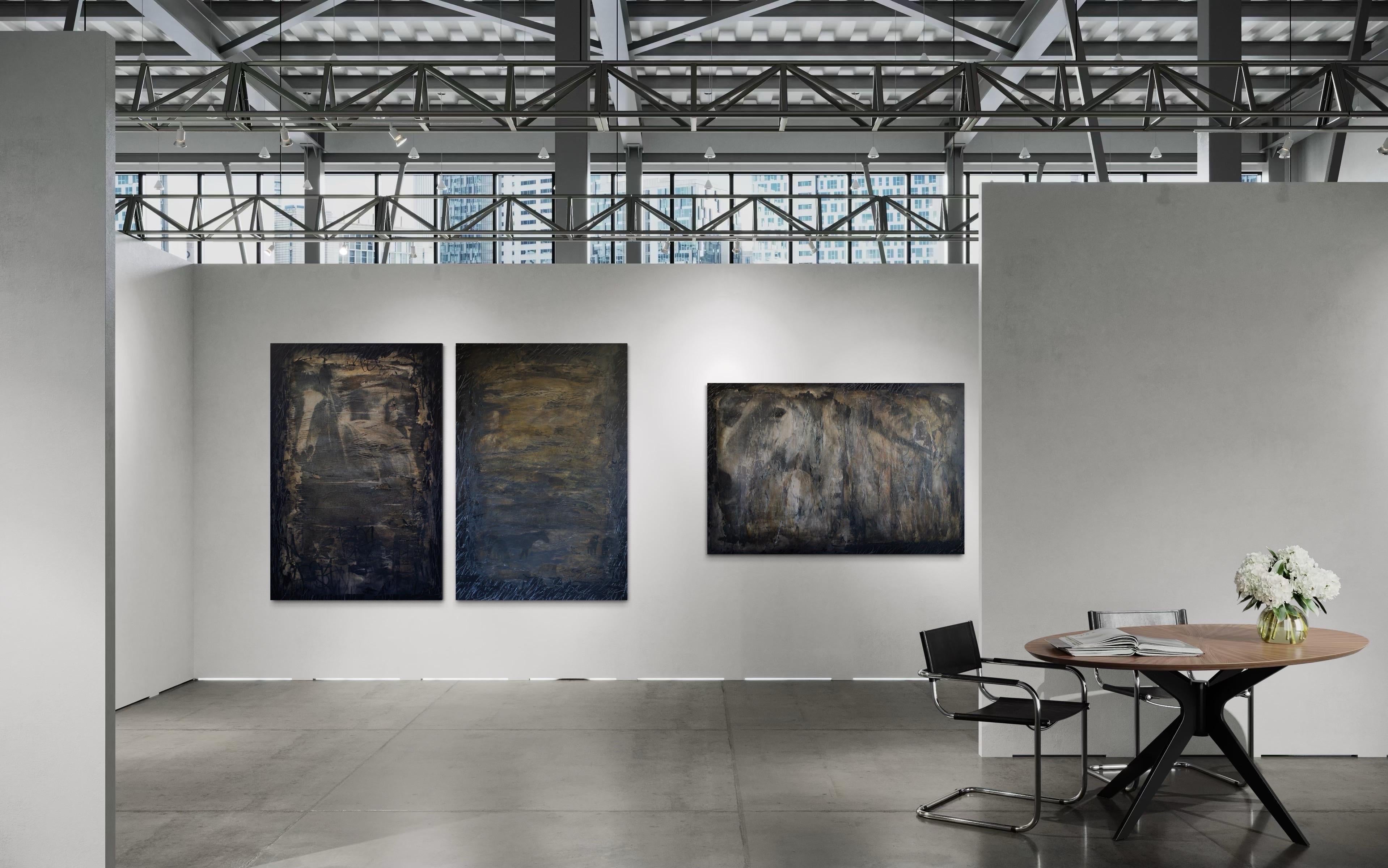 Gemälde von Pferden, Sammlung von 3 Stück. (Zeitgenössisch), Painting, von Addison Jones