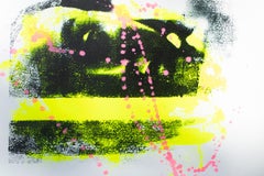 Neon Pop Art, Portrait Artwork, Yellow Portrait Art-Antithesis Charm