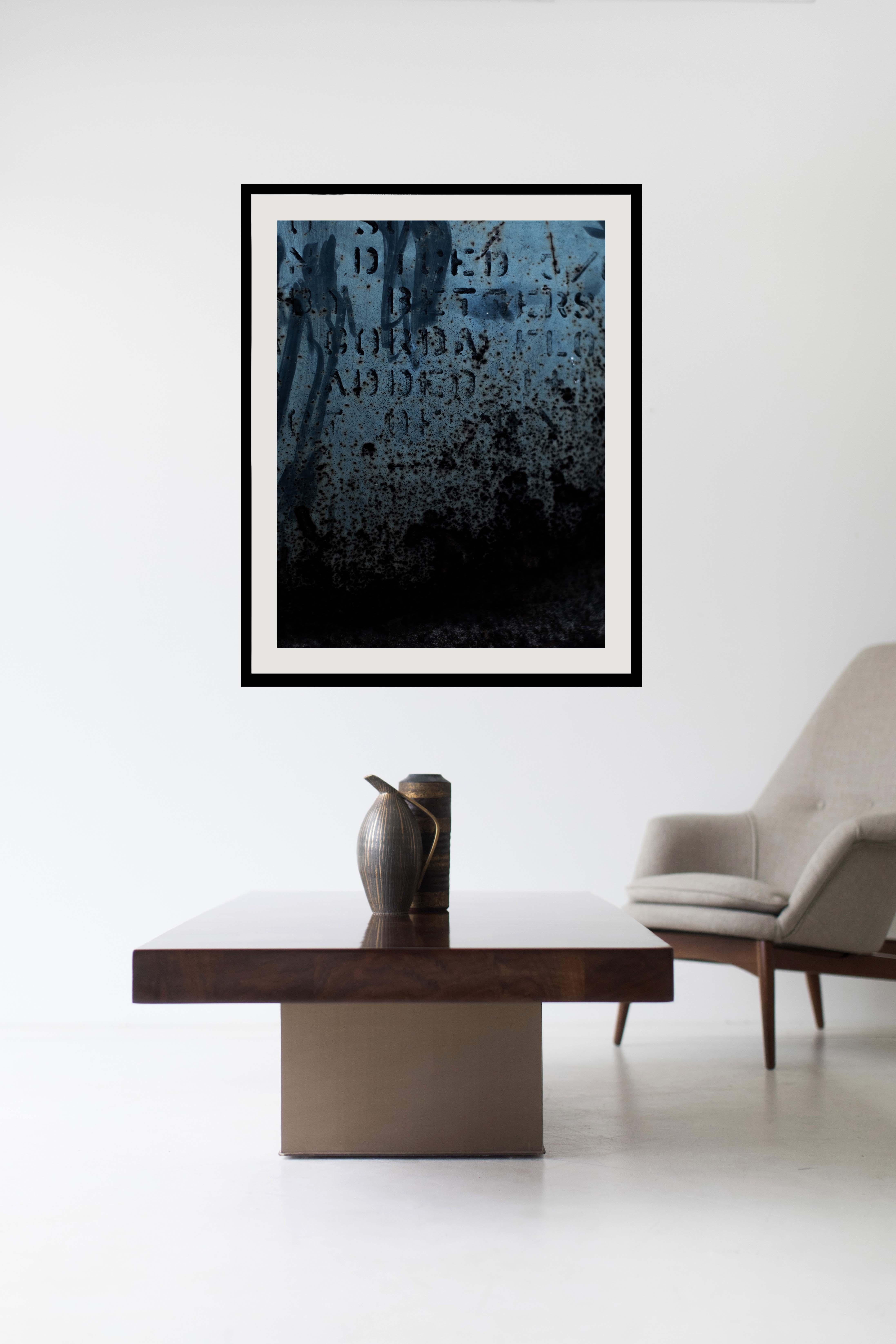 Addisonjones artwork, Smelting Serif contemporary artwork - Contemporary Print by Addison Jones