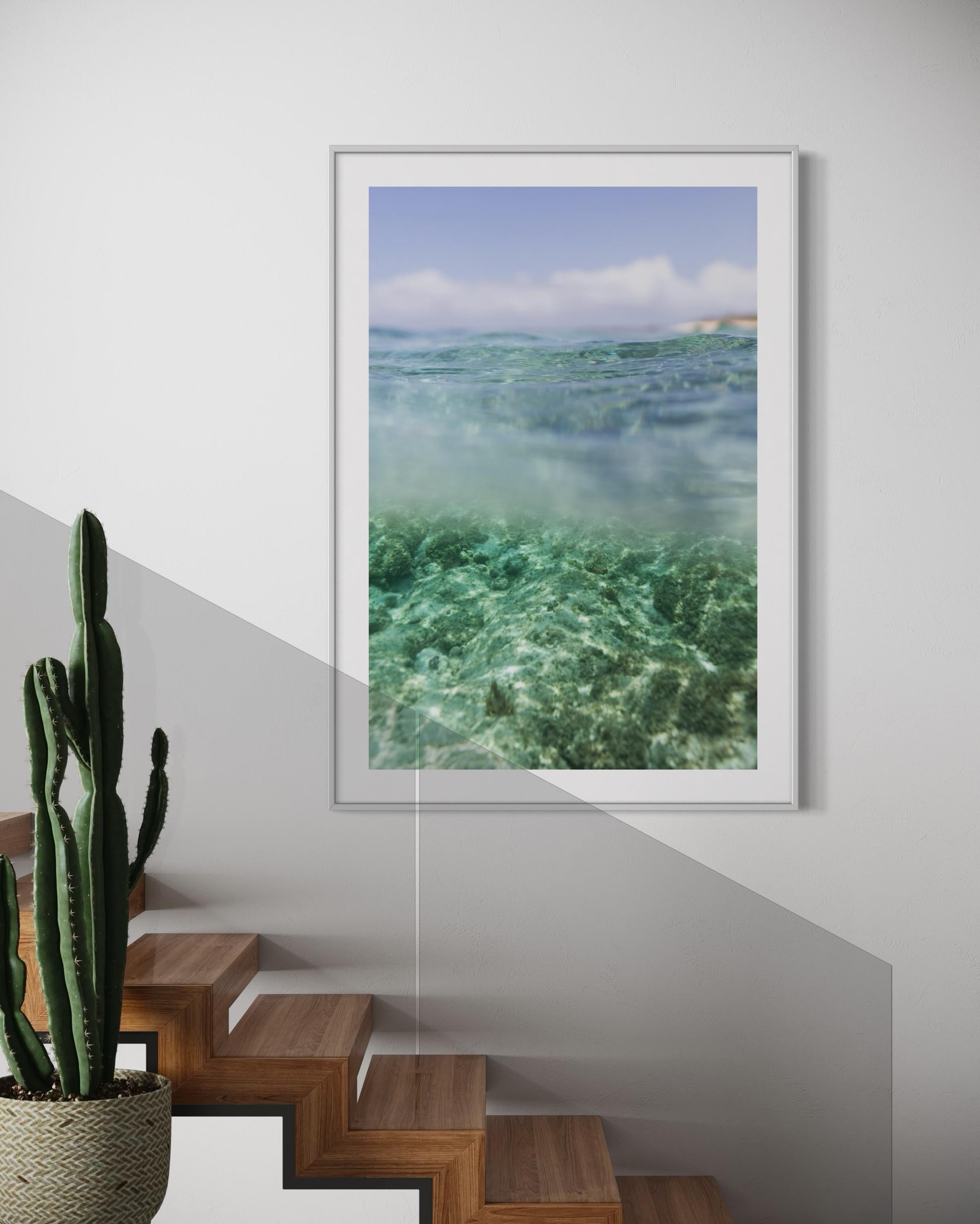Photographie de plage, Photographie d'océan, Photographie sous-marine-Oceana II en vente 2