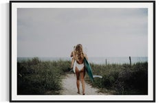 Photographies de plage, impressions océaniques, photographies de surf-Oceanside Babe 914