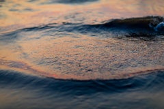 Ozeanfotografie, Wasserdrucke, Kunstfotografie-Calm vor dem Sturm