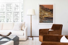 Orange Landscape Photography, Rock Prints, Large Wall Art-Splintered Amber