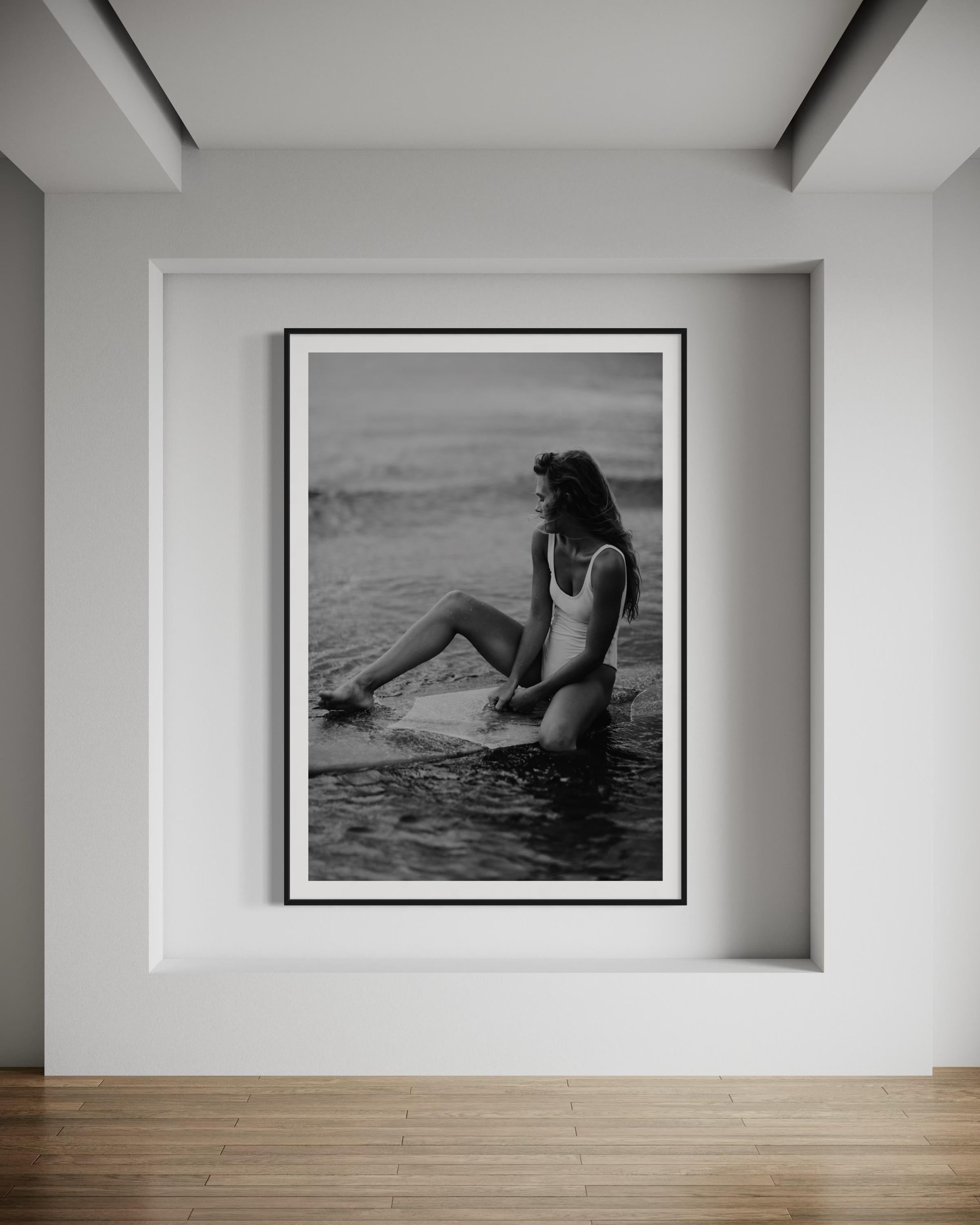Photographies en vente, tirages noirs et blancs, photographies de surfeurs en vente 1