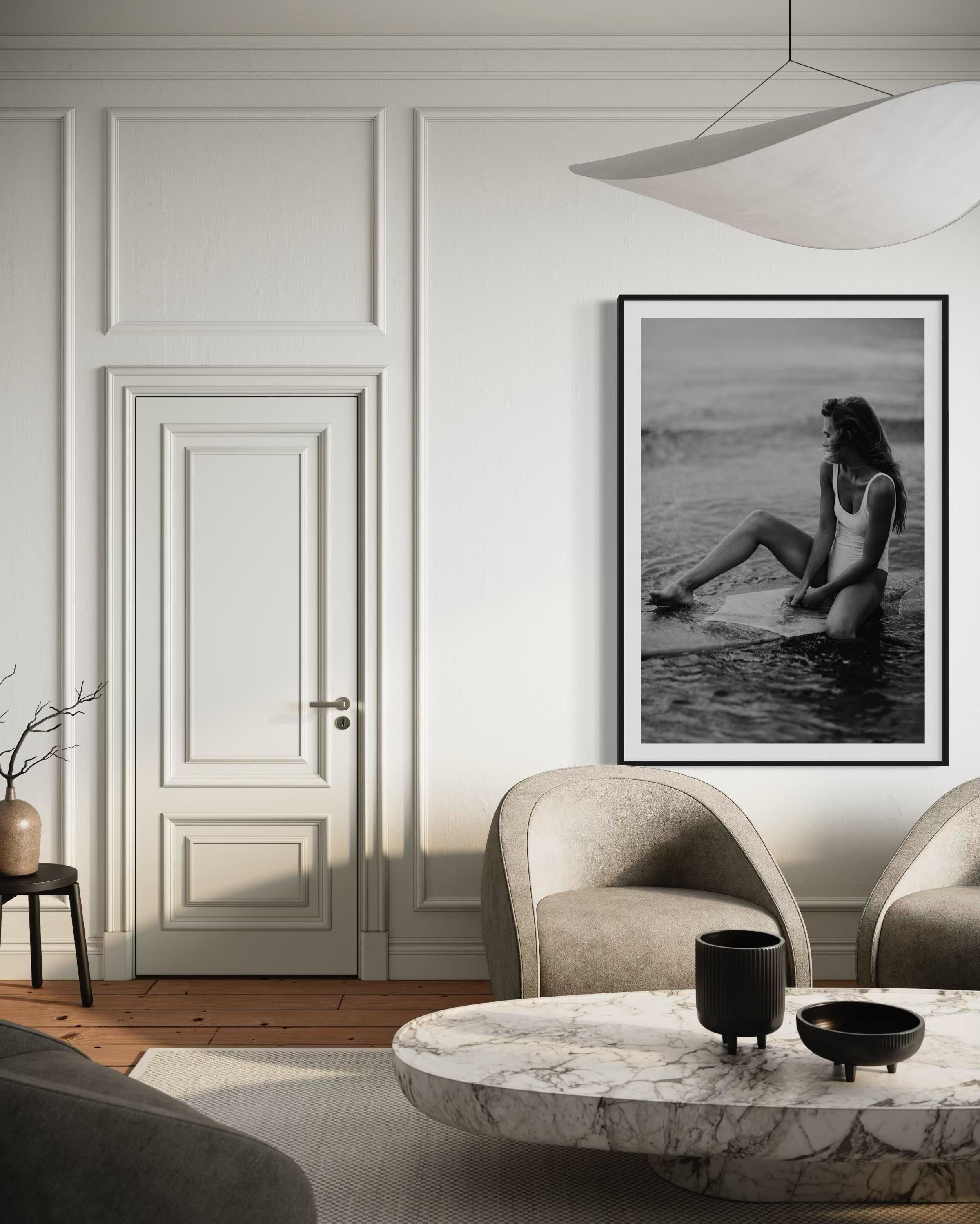 Photographies en vente, tirages noirs et blancs, photographies de surfeurs en vente 3