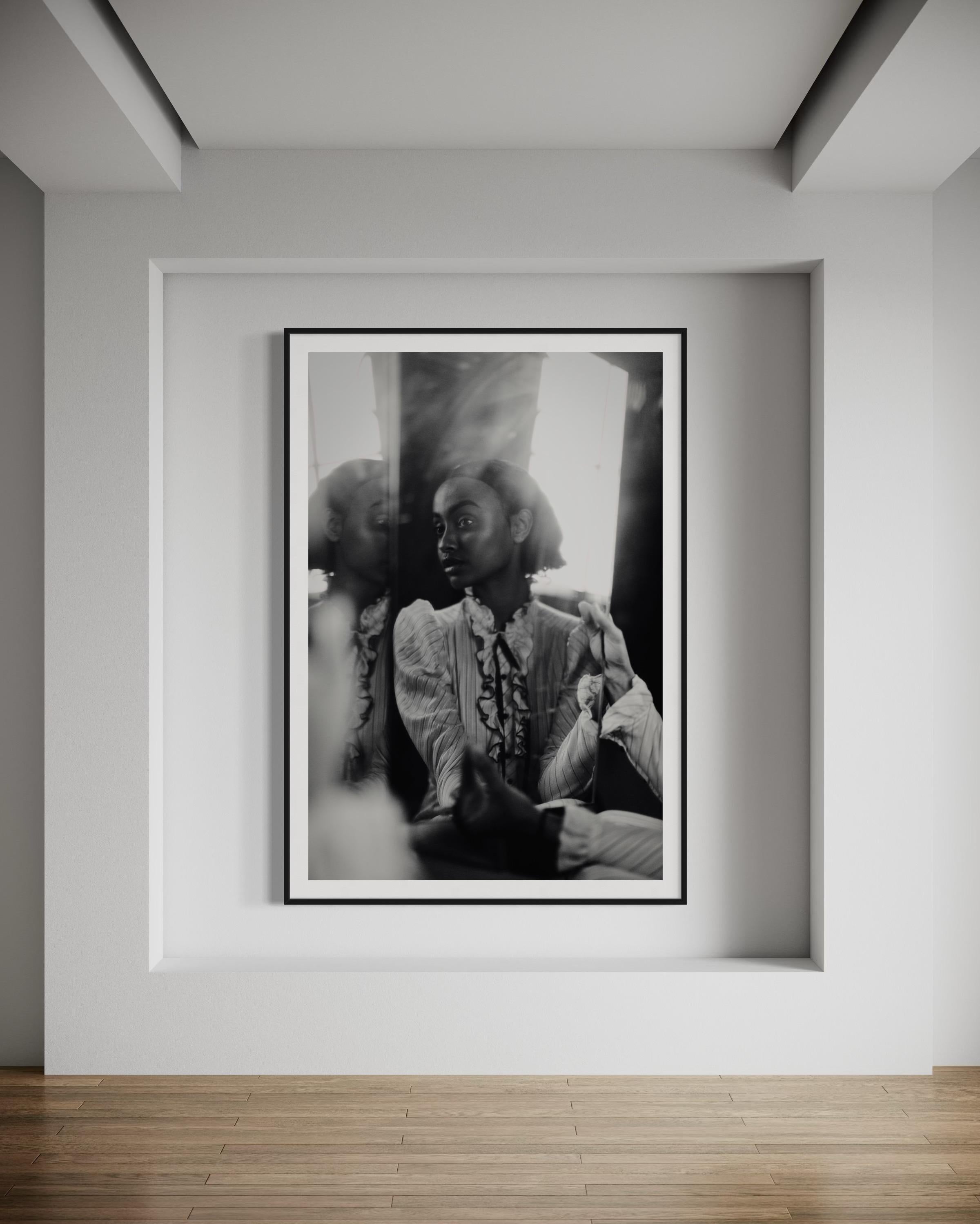 Portrait Art, Black and White Photography, Portrait Photography-Echoing Heart For Sale 4