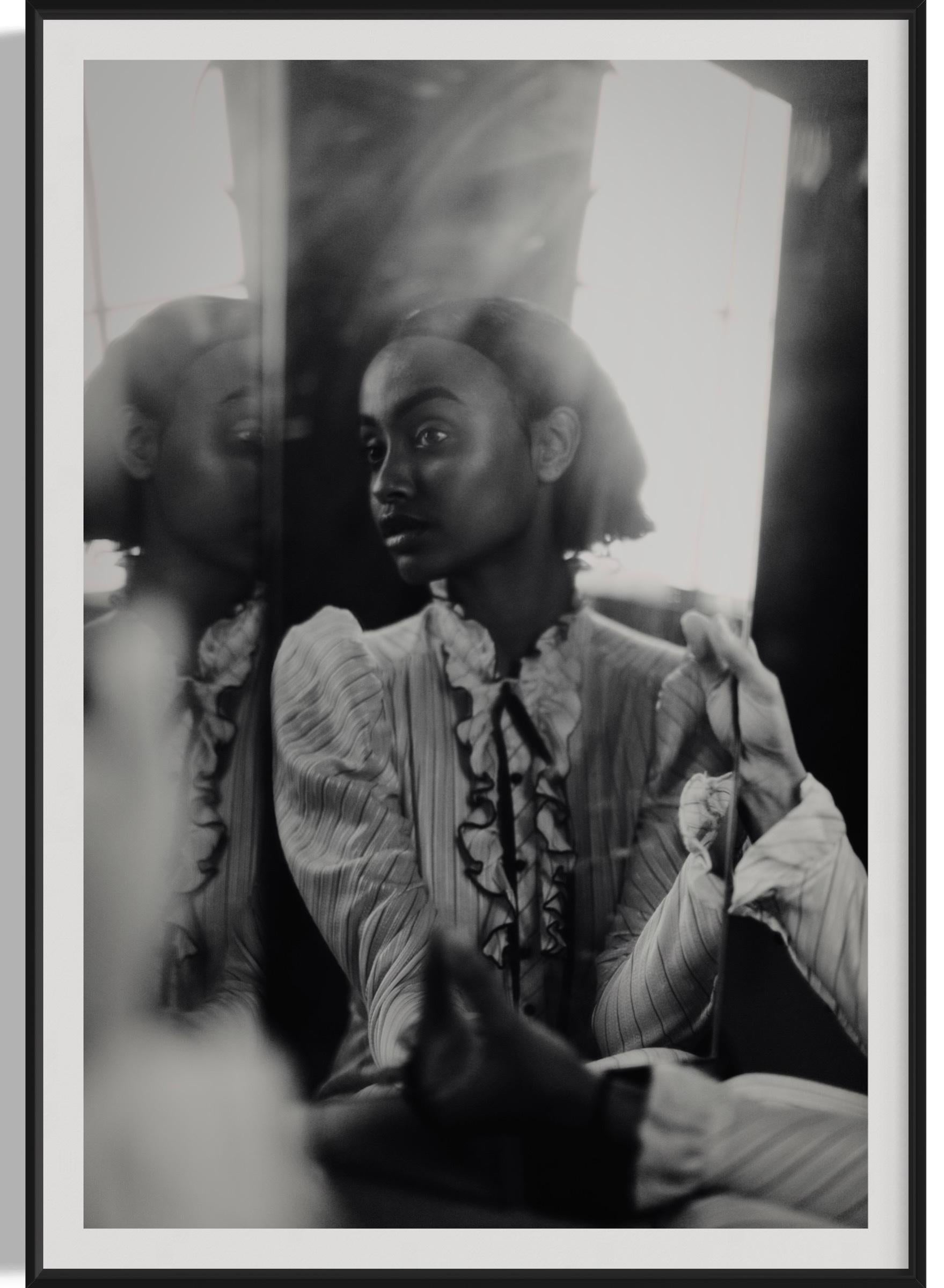 Portrait Art, Photographie en noir et blanc, Photographie de portrait-Echoing Heart