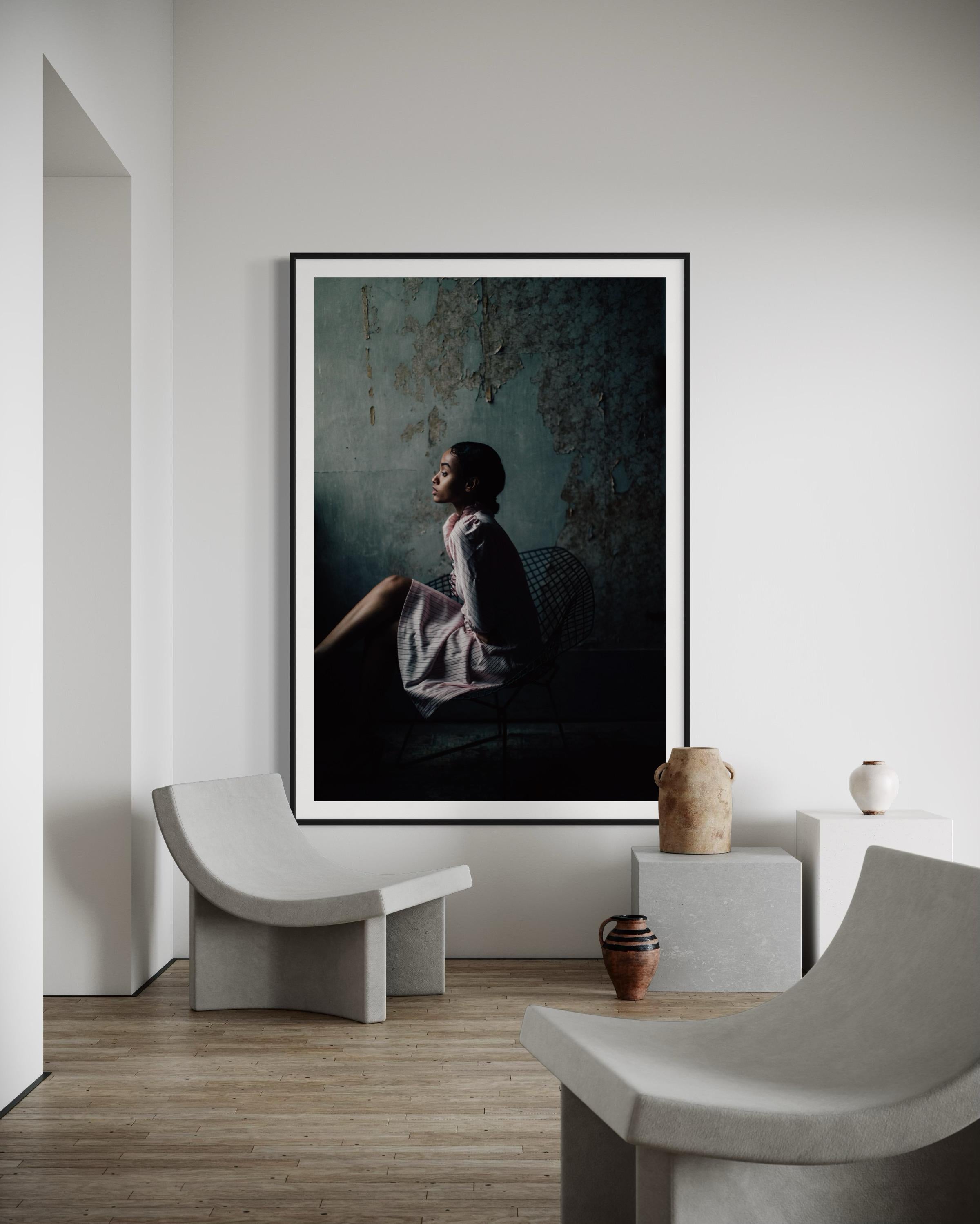 Porträtkunst, Kunstfotografie, Porträtfotografie-Solitär-Serenity im Angebot 4