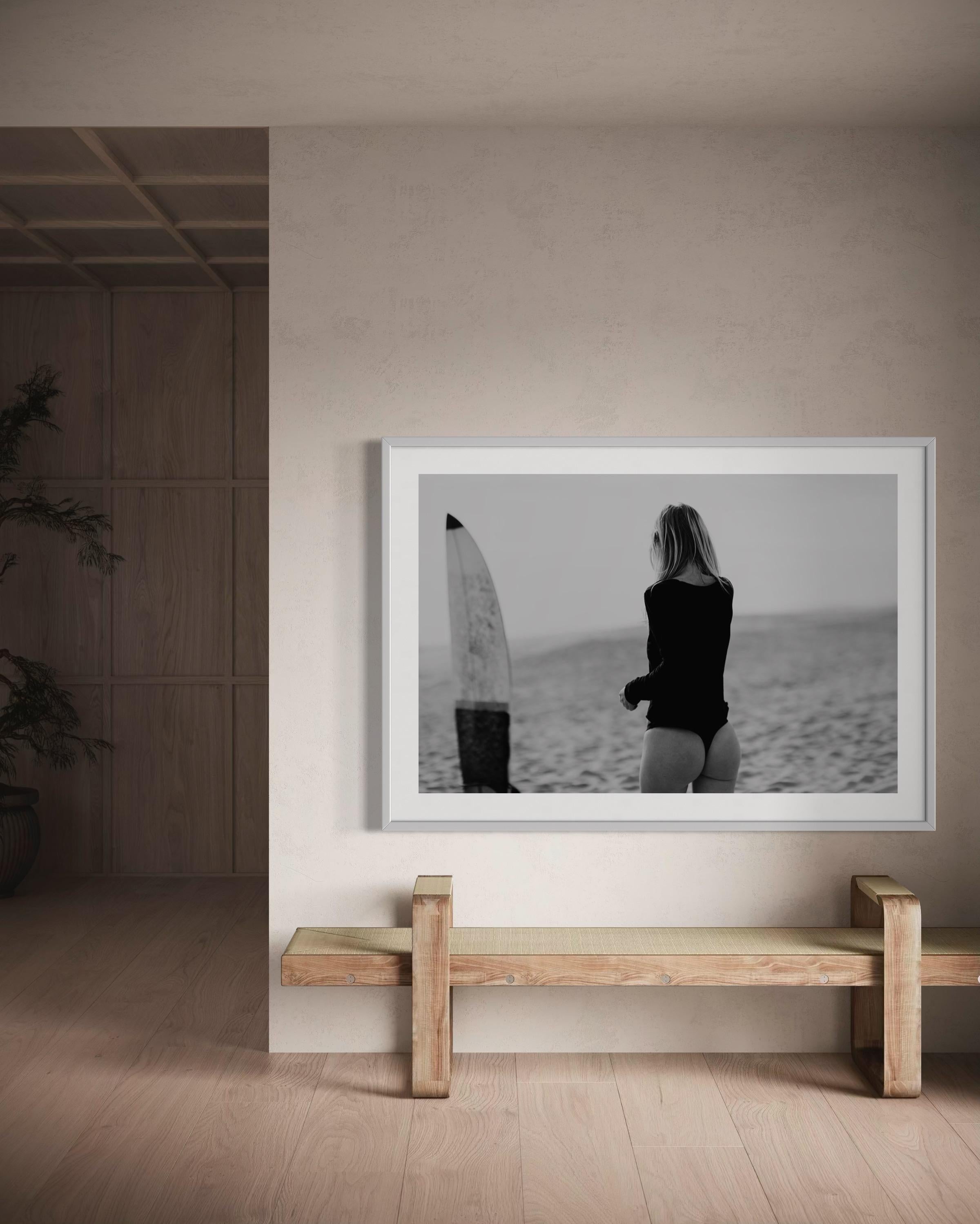 Surfdrucke, Fotografie zum Verkauf, Schwarz-Weiß-Fotografie-Drucke – Photograph von Addison Jones