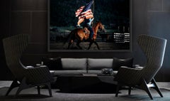 Western Art, Rodeo Photography, Horse Prints-We Run the Night
