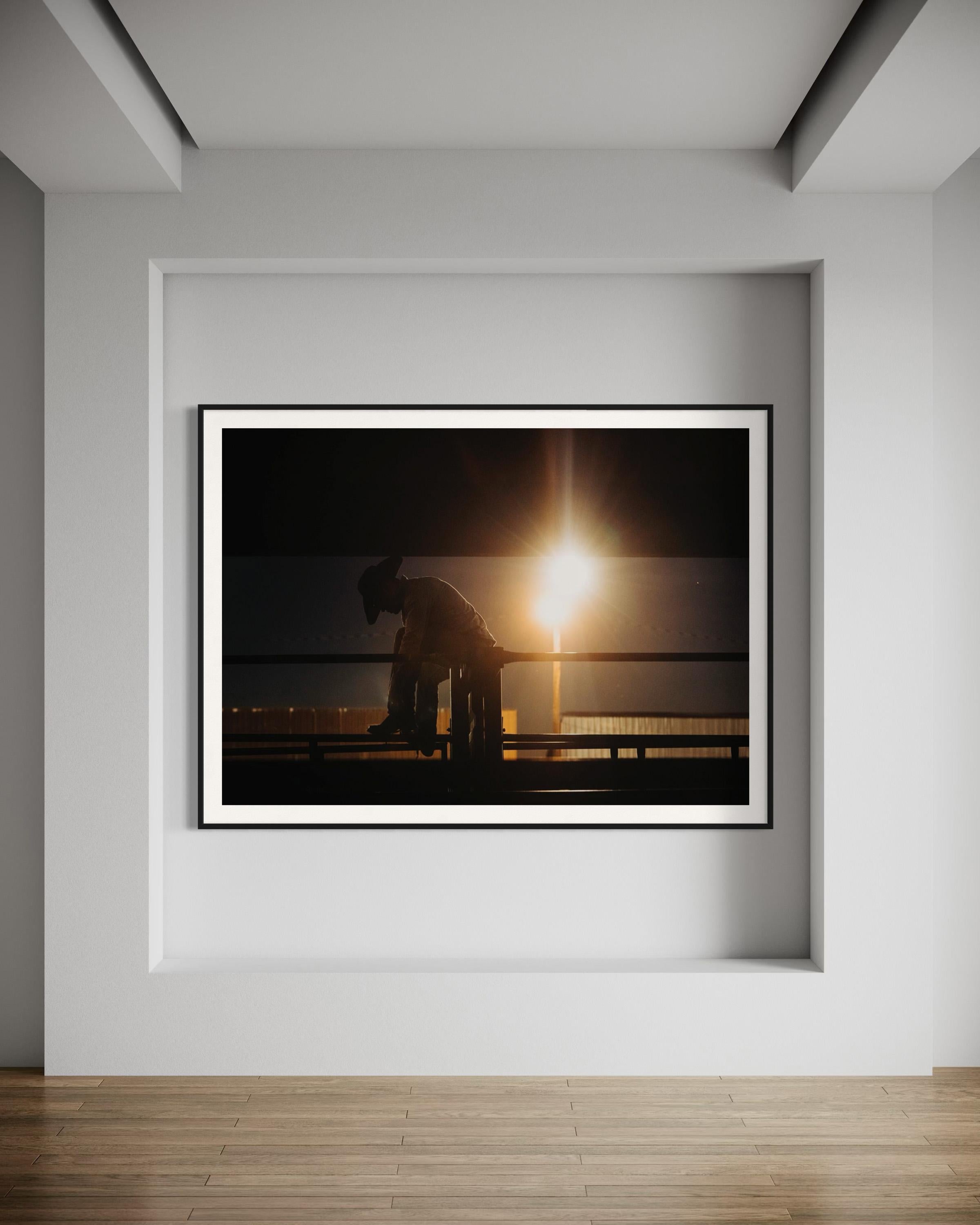 Photographie occidentale, photographie de rodéo, cheval art-beau - Contemporain Print par Addison Jones