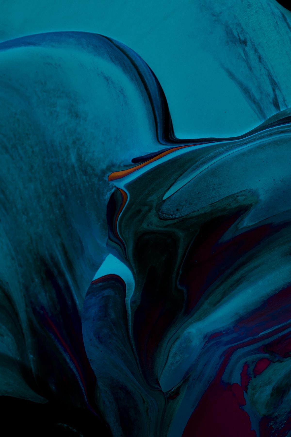 Blue Abstract Art, Colorful Abstract Art, Abstract Prints-Mingle XII For Sale 6