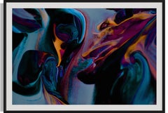 Abstract Art, Colorful Abstract Prints, Blue Abstract Photography-Mingle XI