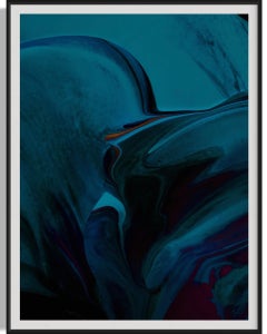 Blue Abstract Art, Colorful Abstract Art, Abstract Prints-Mingle XII