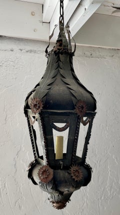 Addison Mizner Metal Lantern