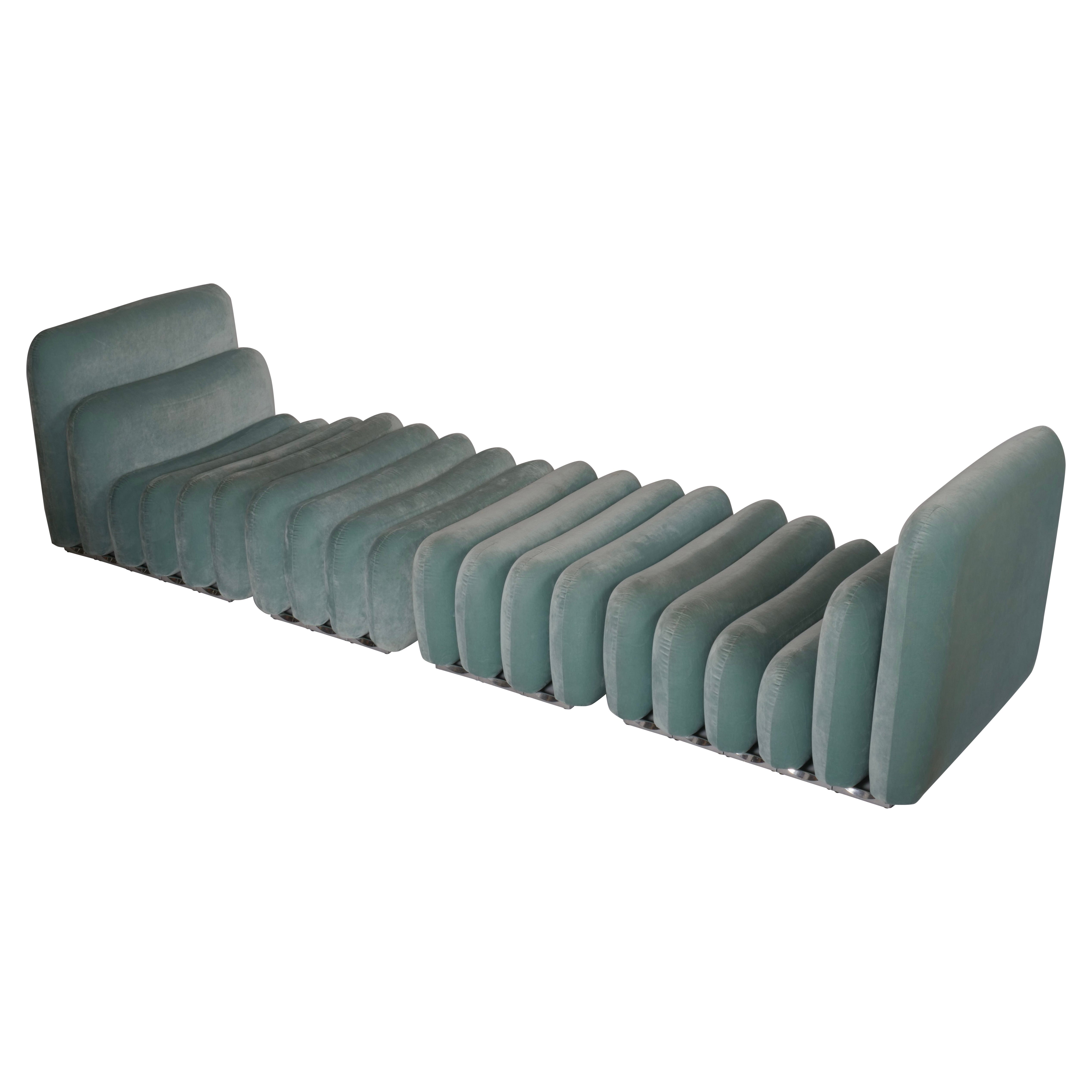 Additional System armchairs and ottomans by Joe Colombo for Sormani, c1968 im Angebot