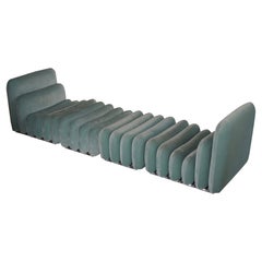 Additional System armchairs and ottomans by Joe Colombo for Sormani, c1968