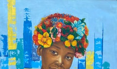 Diventare 1 - 21° secolo, Contemporaneo, Figurativo, Ritratto, Donne, Africa
