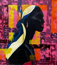 Black Essence - 21° secolo, Contemporaneo, Figurativo, Ritratto, Africa, Donne