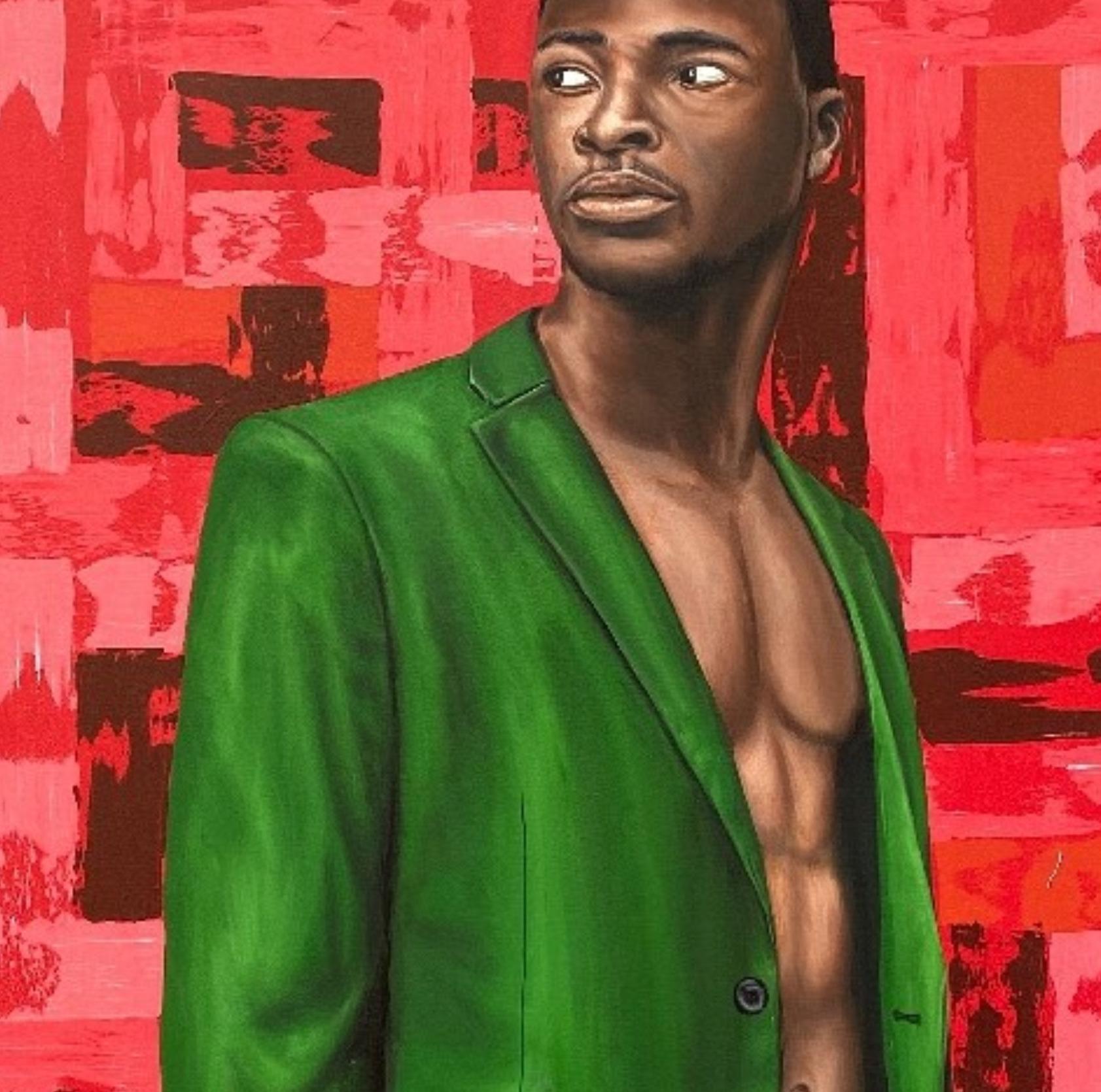 Procedura di spedizione
Viene spedito in un tubo ben protetto.
Quest'opera è unica, non è una stampa o un altro tipo di copia.
Accompagnato da un certificato di autenticità.

Informazioni sull'artista
Adebayo Taiwo, originario dello Stato di Kwara,