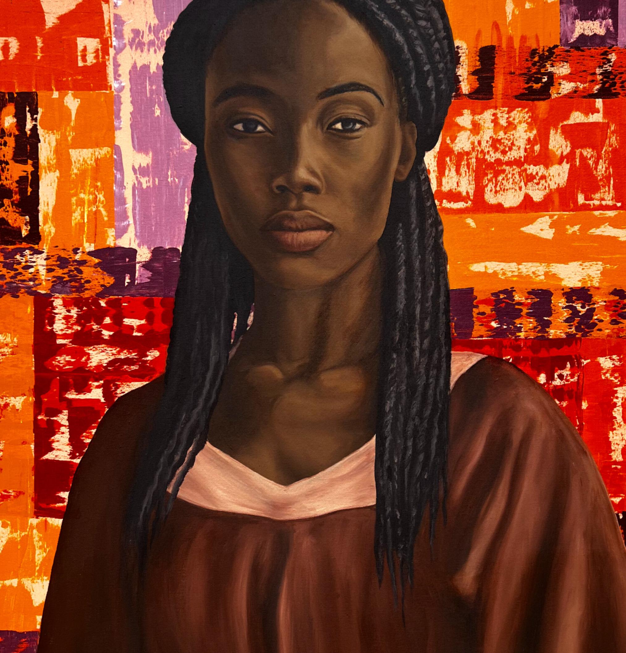 Procedimiento de envío
Se envía en un tubo bien protegido.
Esta obra es única, no es un grabado ni otro tipo de copia.
Acompañado de un Certificado de Autenticidad.

Sobre el artista
Adebayo Taiwo, natural del estado nigeriano de Kwara, nació y