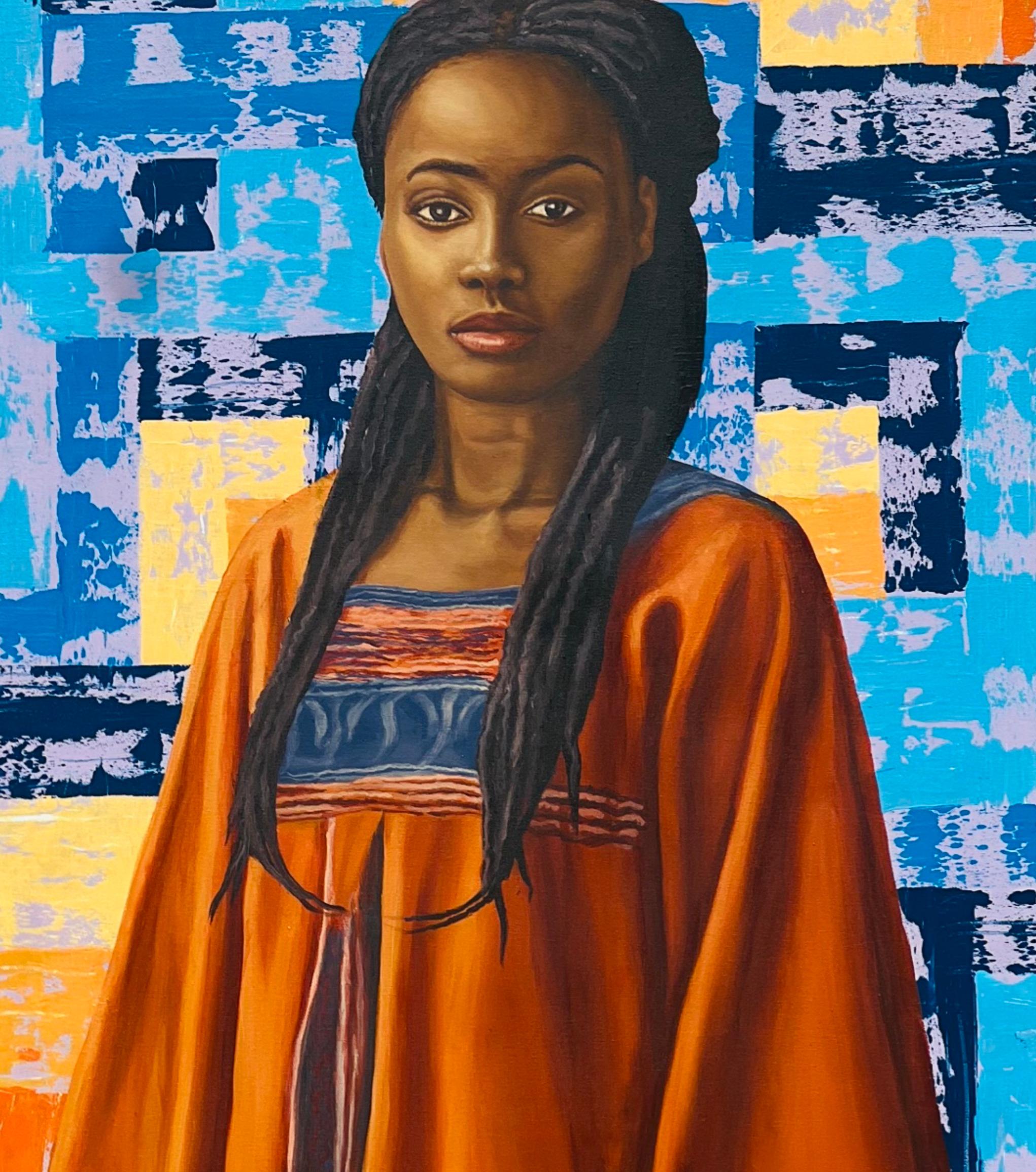 Procedimiento de envío
Se envía en un tubo bien protegido.
Esta obra es única, no es un grabado ni otro tipo de copia.
Acompañado de un Certificado de Autenticidad.

Sobre el artista
Adebayo Taiwo, natural del estado nigeriano de Kwara, nació y